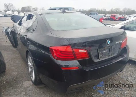 2011 BMW 550I xDrive from USA, damaged, VIN WBAFU9C50BC785239